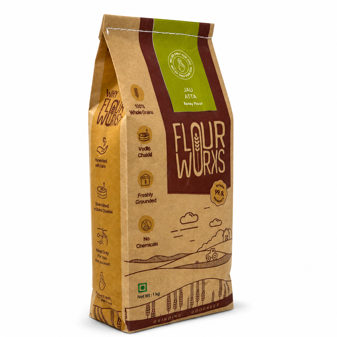 Barley Flour / Jau Atta with Husk
