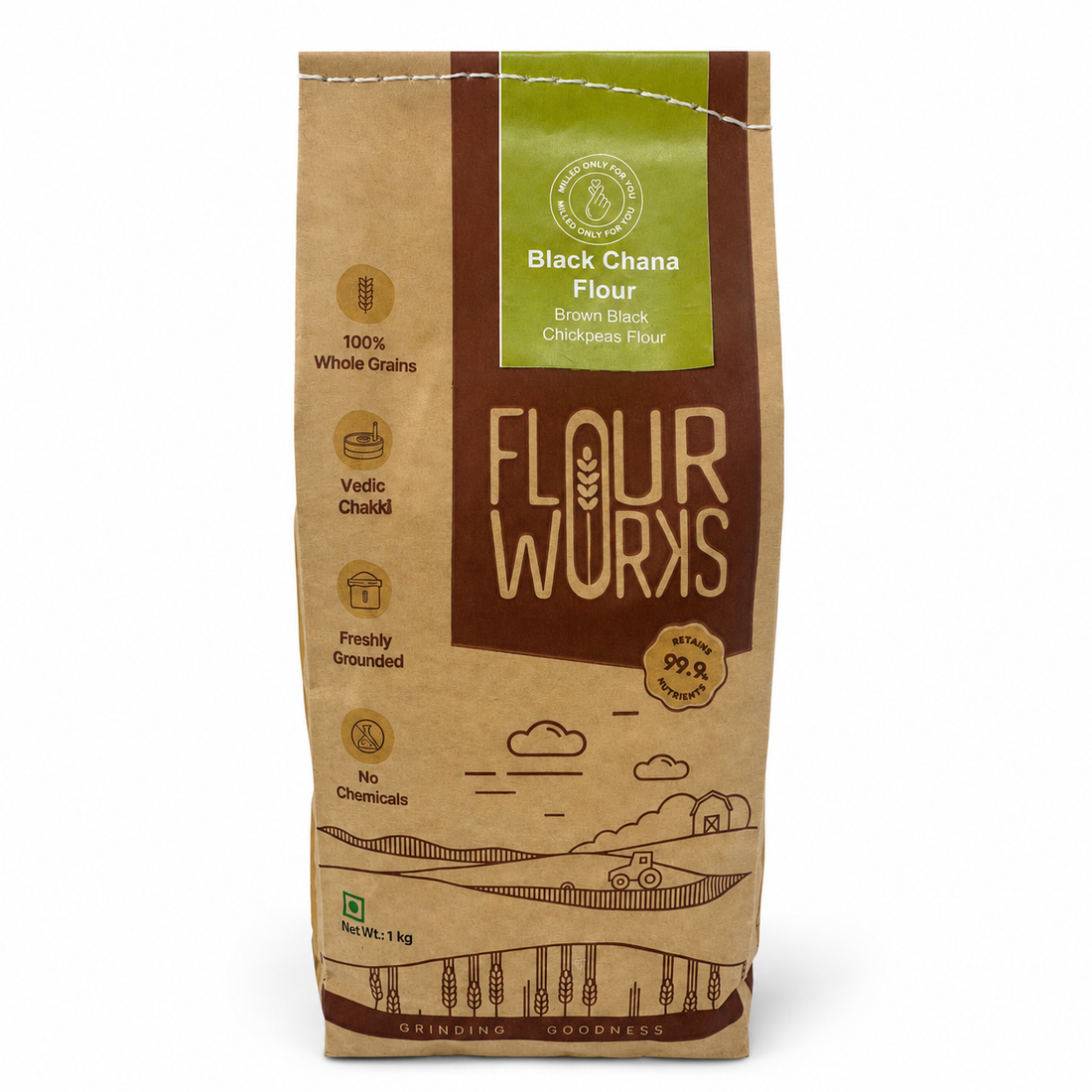 Desi Chana Atta / Black Chana Flour