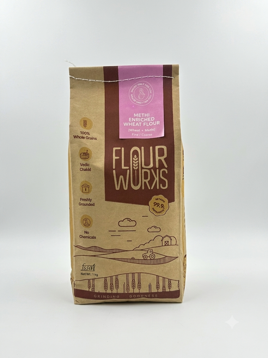 Whole Wheat + Methi / Methi Enriched Whole Wheat Flour