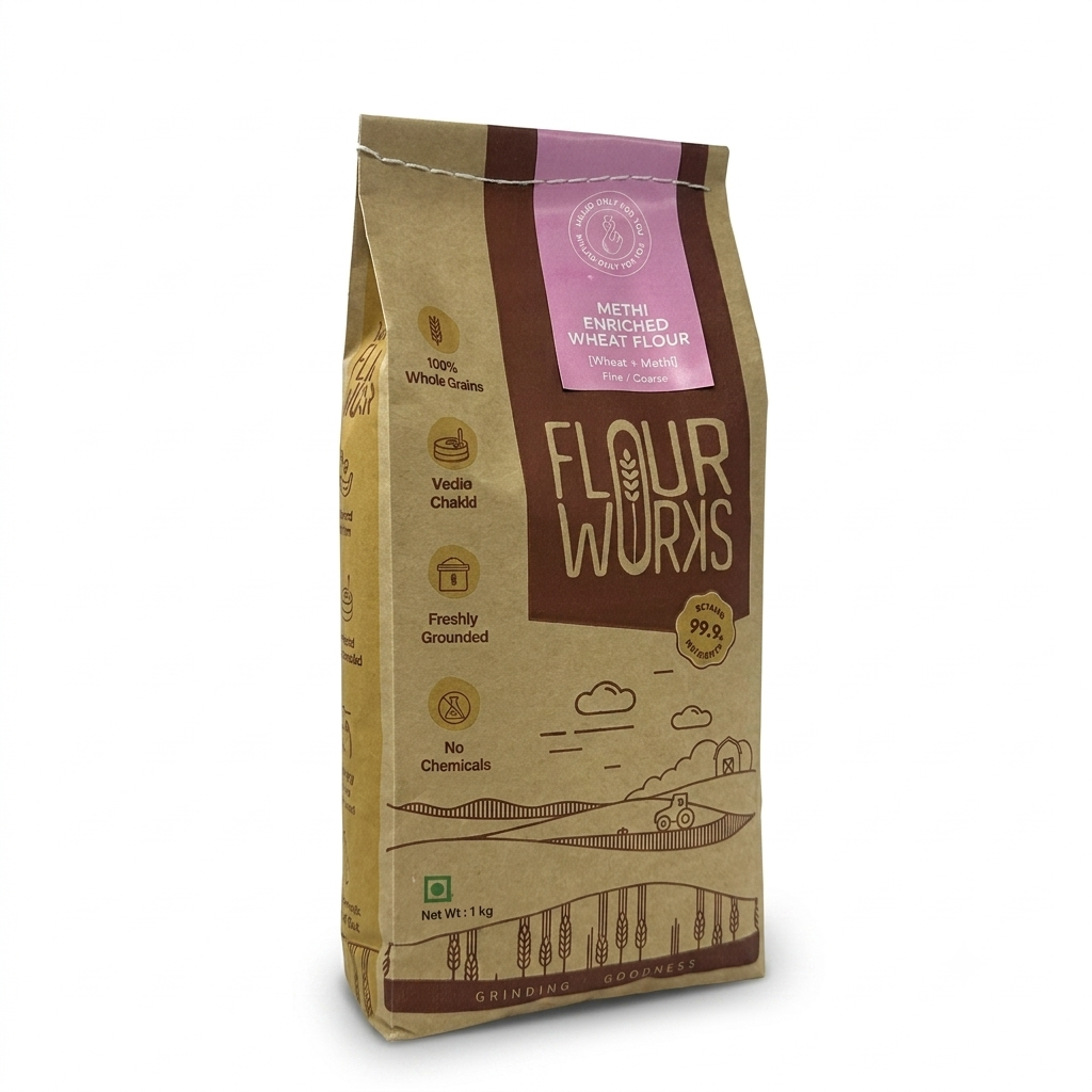 Whole Wheat + Methi / Methi Enriched Whole Wheat Flour