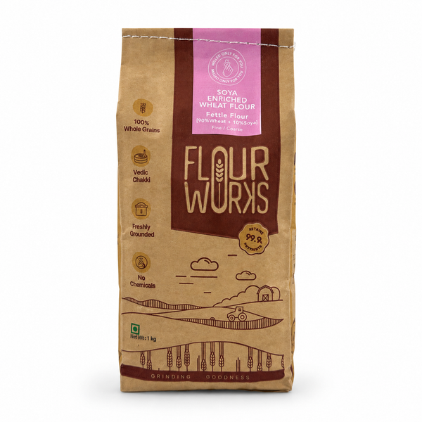 Whole Wheat + Soya / Fettle Flour