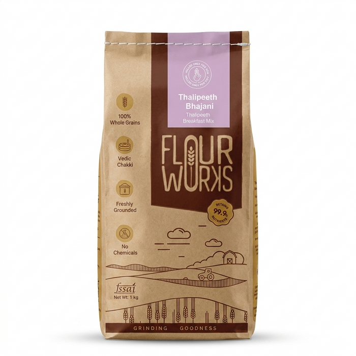 Thalipeeth Bhajani / Multigrain Atta with Spices