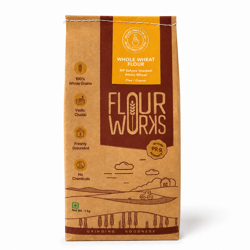 MP Sehore Sharbati Whole Wheat Flour