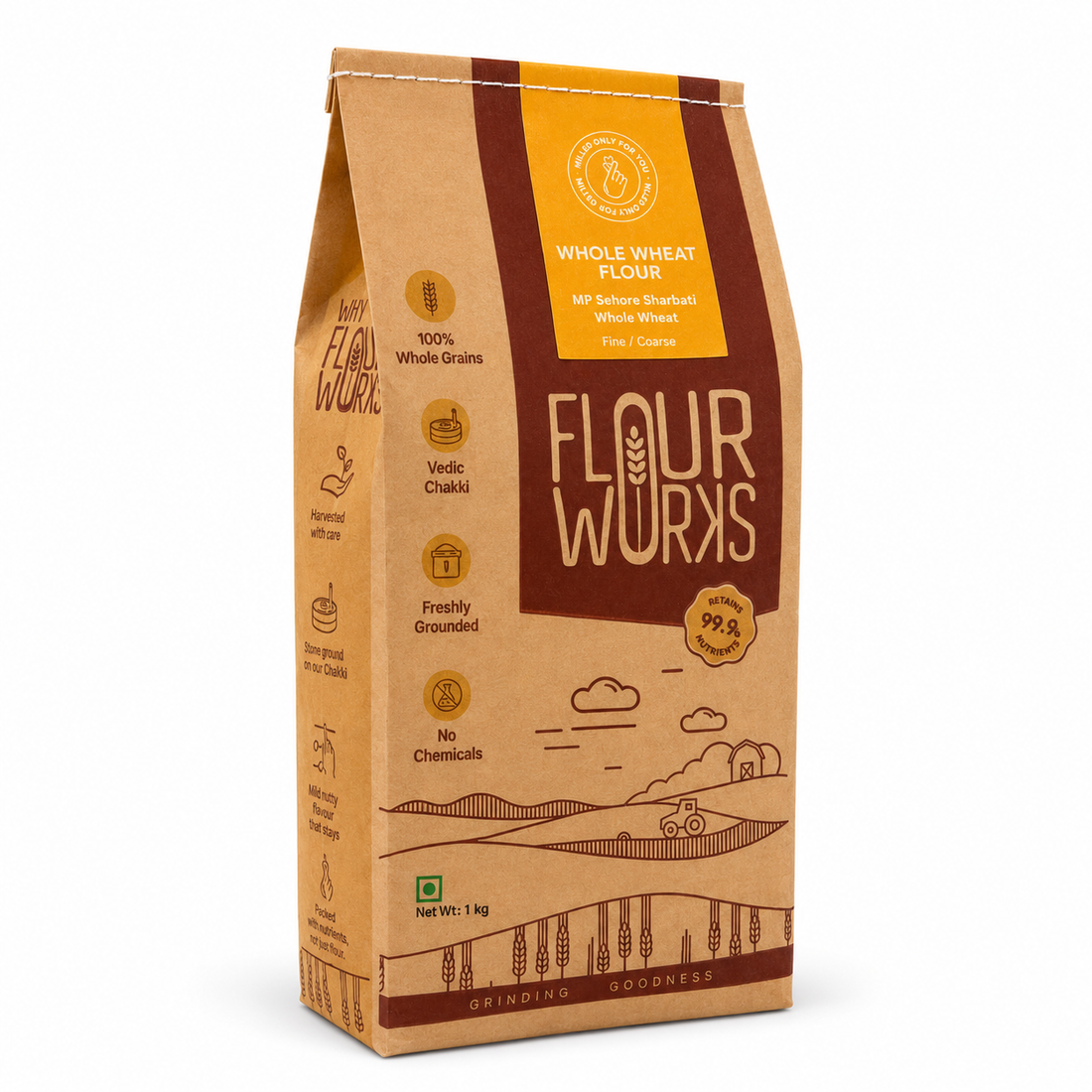 MP Sehore Sharbati Whole Wheat Flour